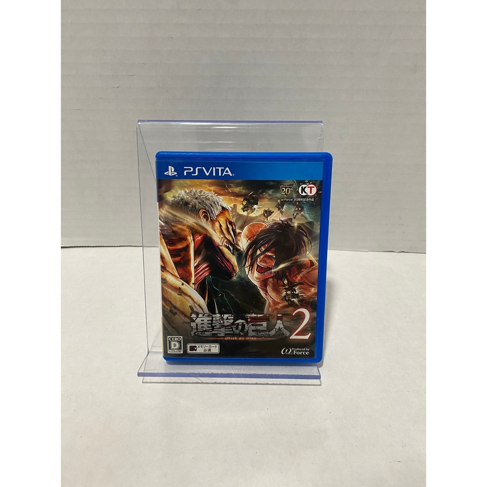 Koei Tecmo Attack on Titan 2 PS Vita Japan Import Action Game Excellent